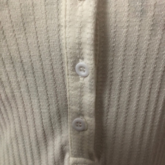 Cream Ruffle Bodysuit - Picture 2 of 5